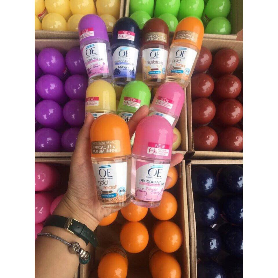 Hàng chính hãng 100% - Lăn khử mùi OE Pháp,khử mùi hôi nách,tặng màu ngẫu nhiên