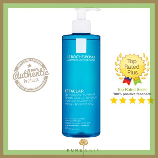 Geo rửa mặt laroche posay 400ml