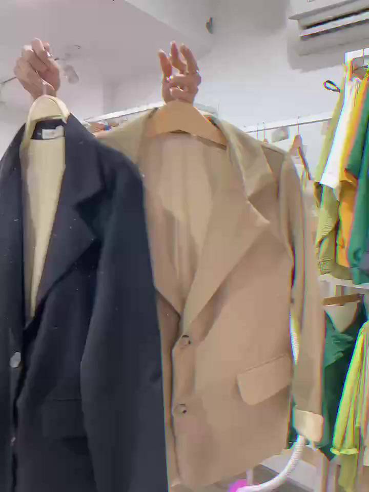 Khoác Vest Blazer 2 Lớp Túi Đắp Có Size 2Màu( SẴN/ẢNH THẬT) | BigBuy360 - bigbuy360.vn