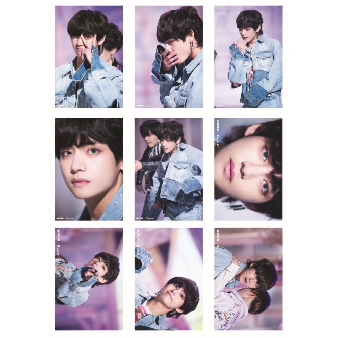 Lomo Card BTS MV FAKE LOVE Full 7 thành viên