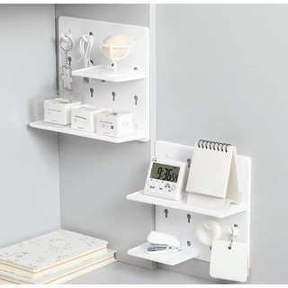 Bảng Treo Lỗ Trang Trí Nhựa Cao cấp tấm nhựa có lỗ để trang trí kệ để trang trí Giá dán tường để đồ