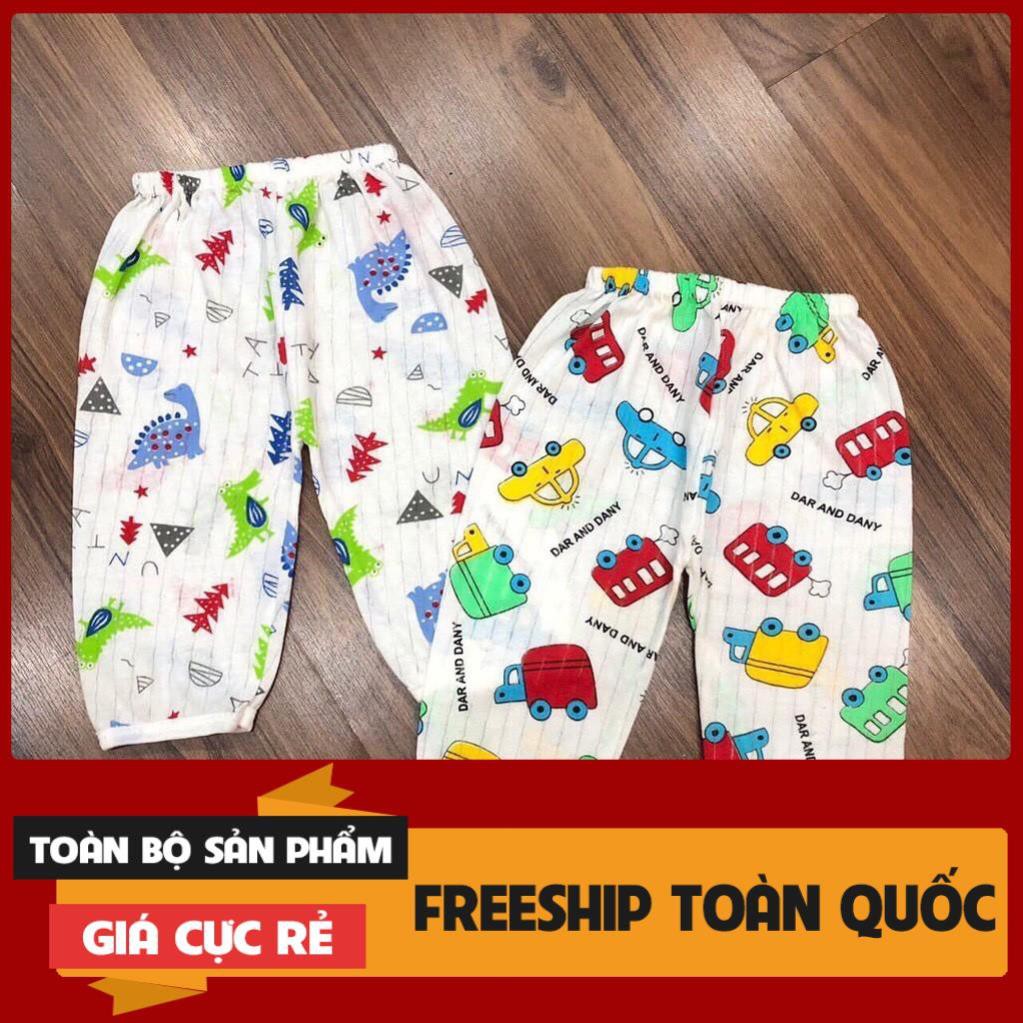 QUẦN DÀI COTTON GIẤY CHO BÉ THOÁNG MÁT, DỄ CHỊU