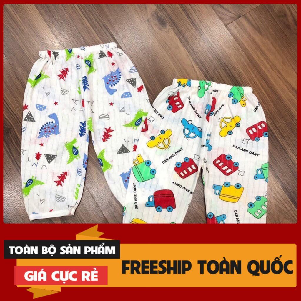 QUẦN DÀI COTTON GIẤY CHO BÉ THOÁNG MÁT, DỄ CHỊU