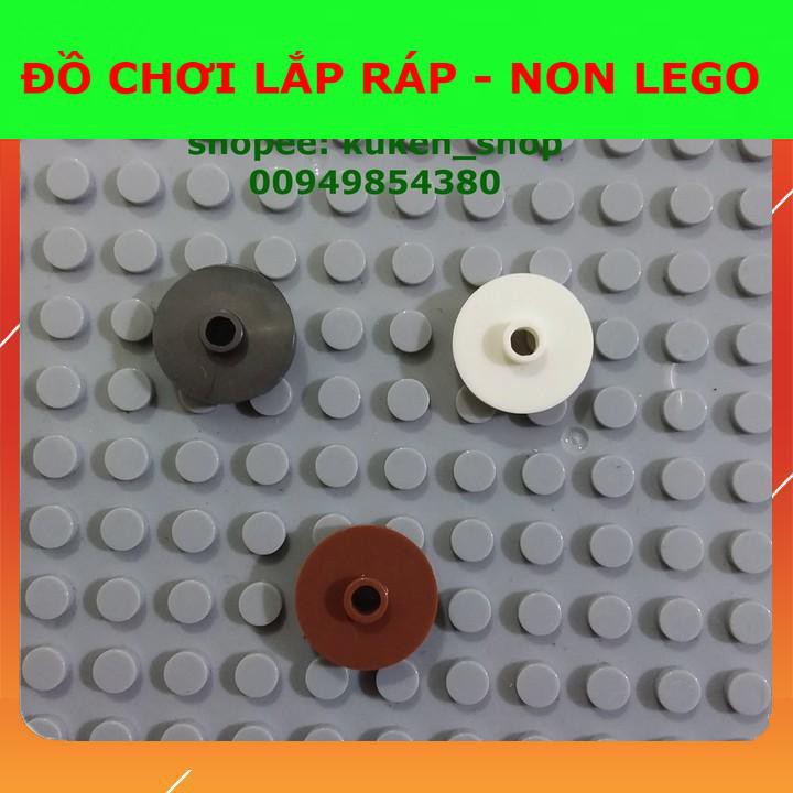 Đồ Chơi COMBO 5 Gạch Trơn Tròn 2x2 Có 1 Nút Trên NO.211 - Phụ Kiện MOC