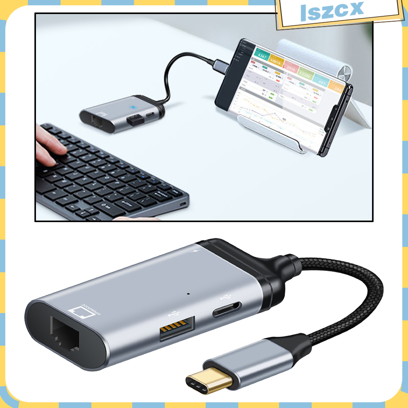 Cáp Chuyển Đổi 4 Trong 1 Usb 2.0 Type C Sang Hdmi 4k | BigBuy360 - bigbuy360.vn
