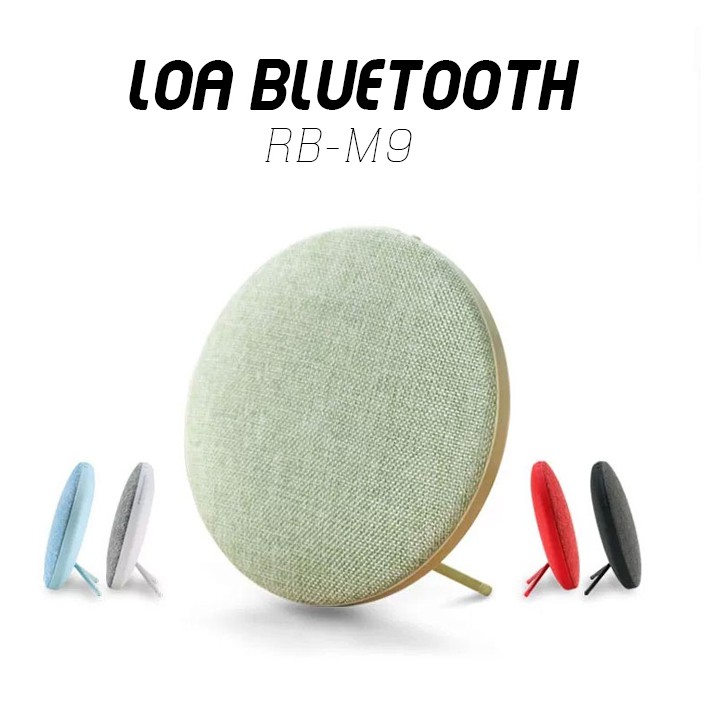 Loa vải thời trang bluetooth 4.1 REMAX M9 Để Bàn Giao màu tùy chọn