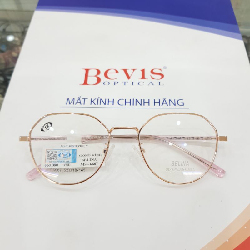 Gọng kính SELINA HÀNG CHÍNH HÃNG MADE IN KOREA - F6687