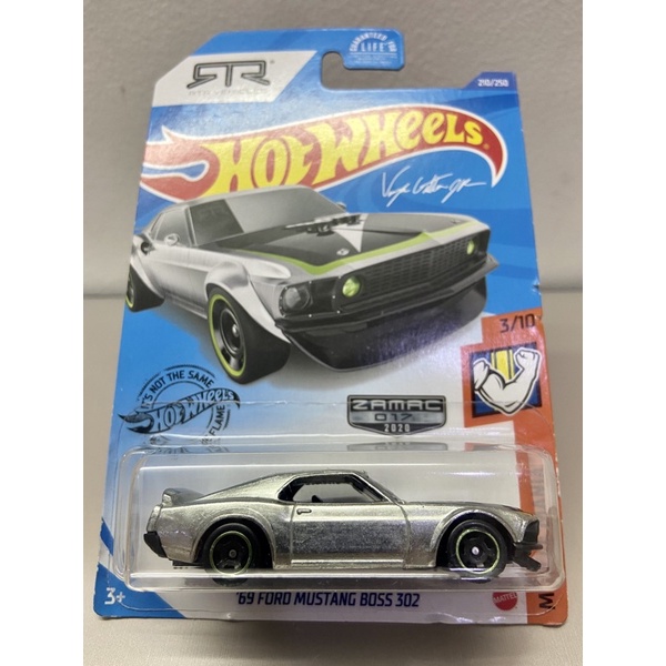 Hot Wheels ‘69 Ford Mustang Boss 302 Zamac