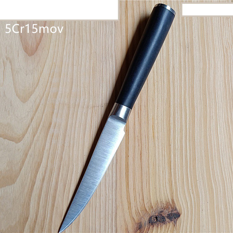 Dao Gọt Trái Cây Nhỏ 5cr15mov - Tay Cầm Nhựa Cứng - Dao Bếp