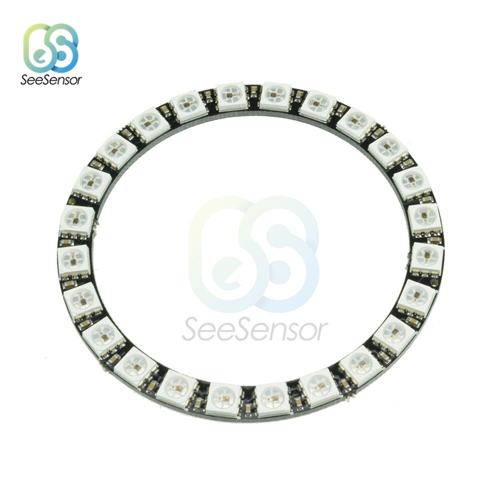 BITS Vòng Đèn Led Tròn Rgb 1 3 4 7 8 12 16 24 Bit Leds Ws2812 5050 Rgb | BigBuy360 - bigbuy360.vn