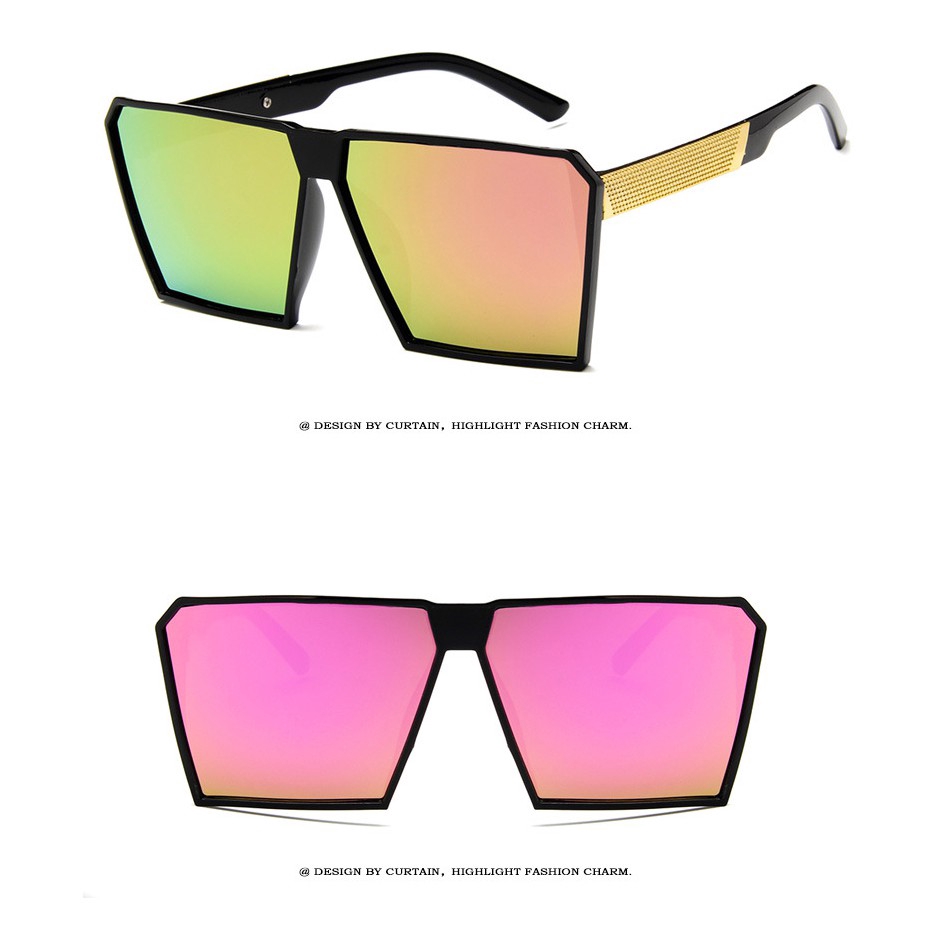 Kính mát gọng vuông cổ điển cho nữ