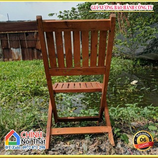 ( Siêu Rẻ) Ghế gỗ mini xếp gọn BVL