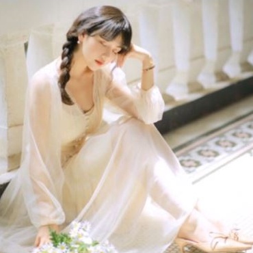 Váy Ulzzang công chúa cổ tích phong cách Hàn Quốc