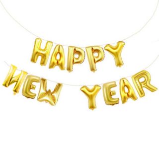 (4 MÀU)chữ bóng happy new year