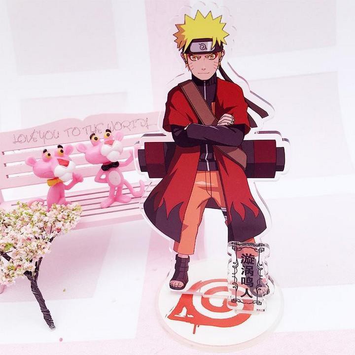 Mô hình mica NARUTO SASUKE ITACHI SASUKE anime chibi acrylic standee trưng bày trang trí