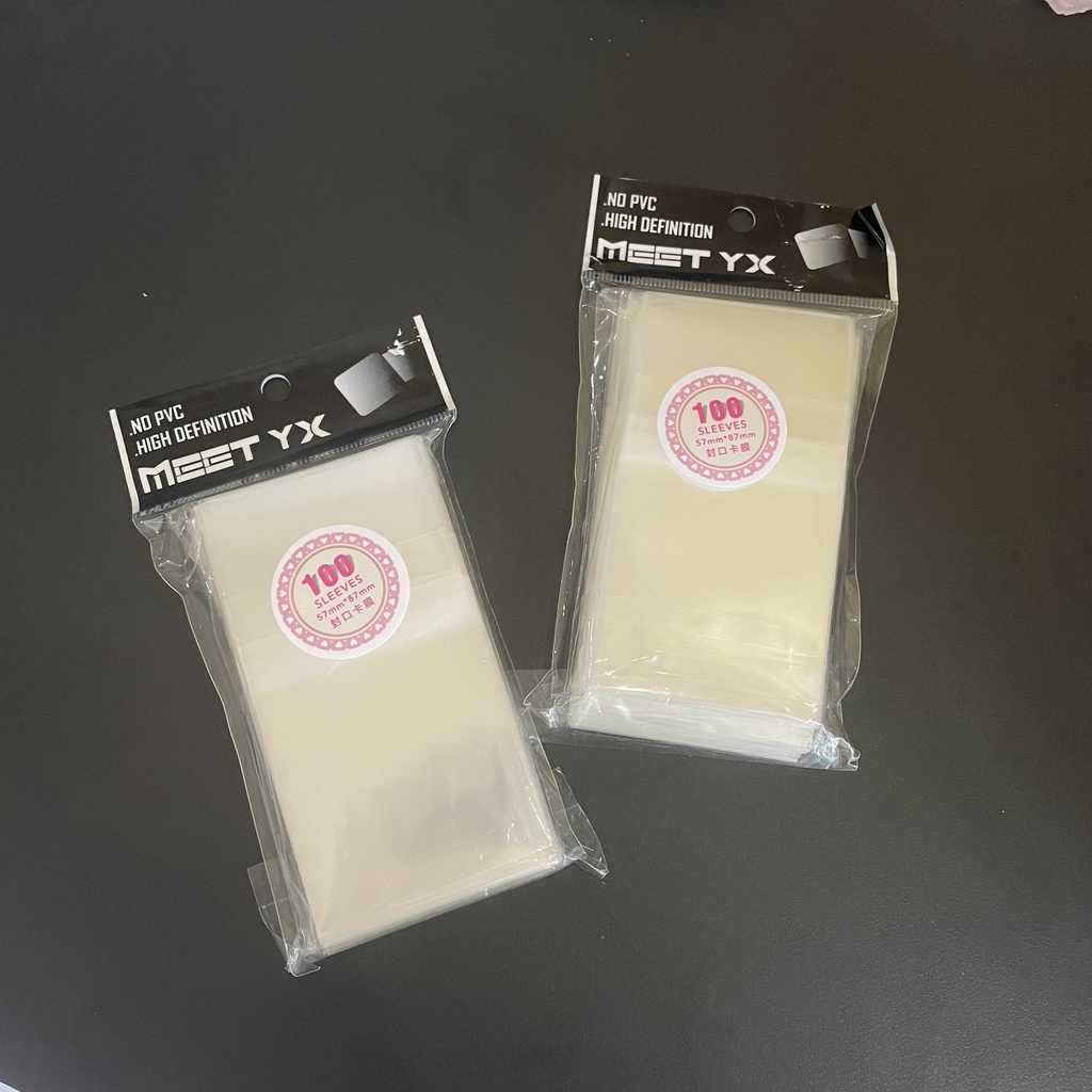 Sleeve card MeeT/ Meet YX bảo vệ card - túi đựng ảnh card/thẻ bài Yugioh, anime chính hãng