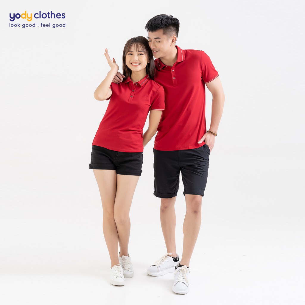 [Mã WABR50K12 giảm 10% tối đa 50K đơn 250K] Áo thun polo nữ YODY vải cotton pima cao cấp thoáng mát chuẩn form APN3010