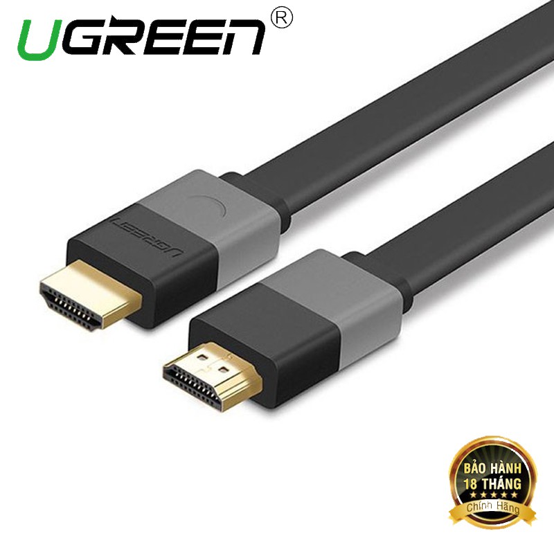 Cáp HDMI dẹt Ugreen 30114 dài 10M chính hãng - HapuShop