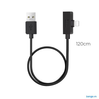 Cáp chuyển đổi usb-a qua lightning male và lightning female hoco - ls9