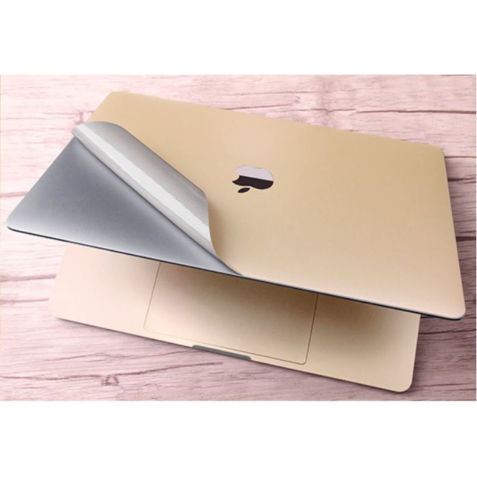 Dán toàn thân JRC 4in1 cho Macbook màu gold (đủ dòng)