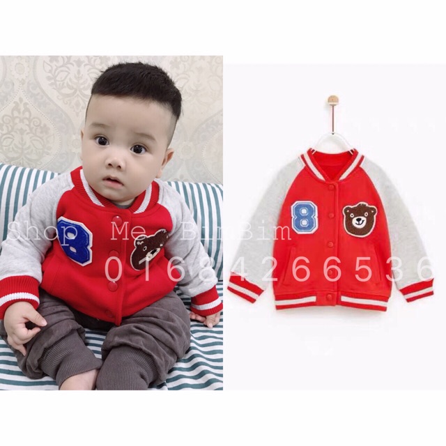 ÁO KHOÁC BOMBER Nỉ