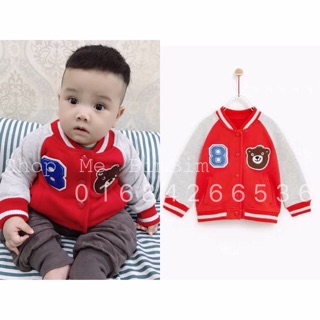 Áo khoác bomber nỉ
