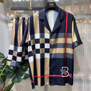 Bộ đồ ngủ nam Pijama lụa cao cấp ngắn tay