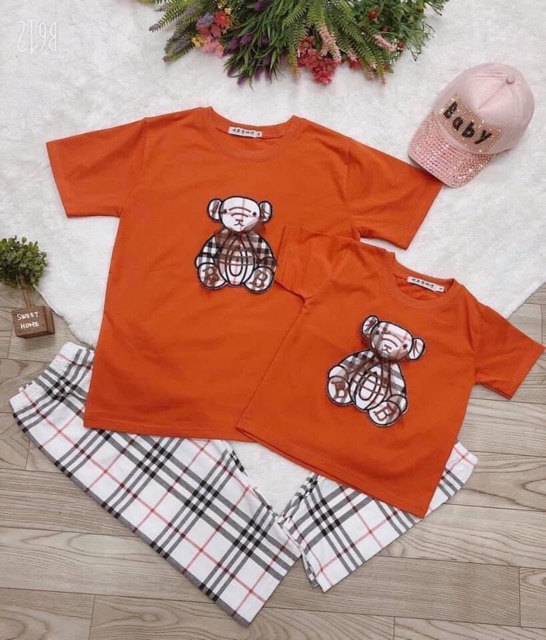 Set bô mẹ và bé gái đủ size. Hàng xưởng loại 1 vải coton cực đẹp