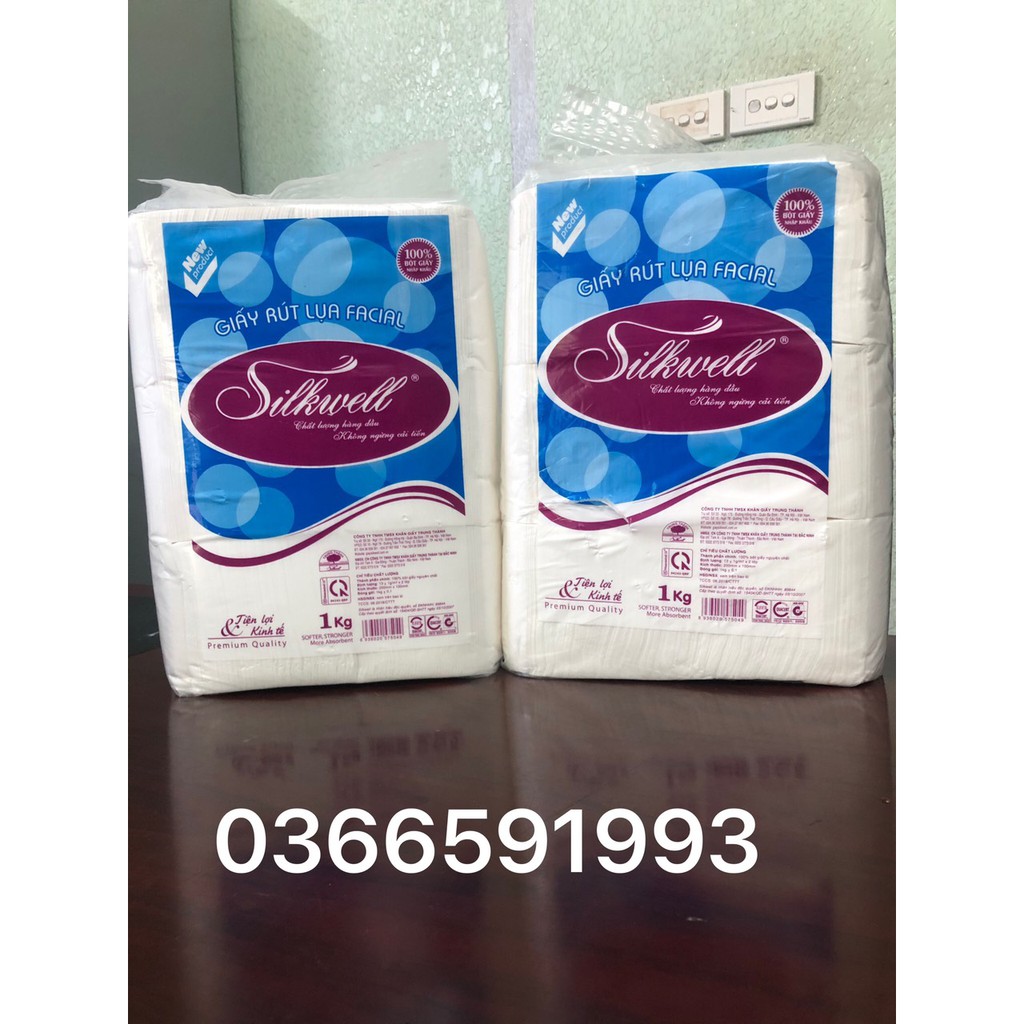 khăn rút lụa đóng kg silkwell