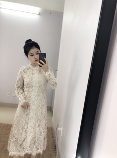 Váy ren kèm ảnh thật