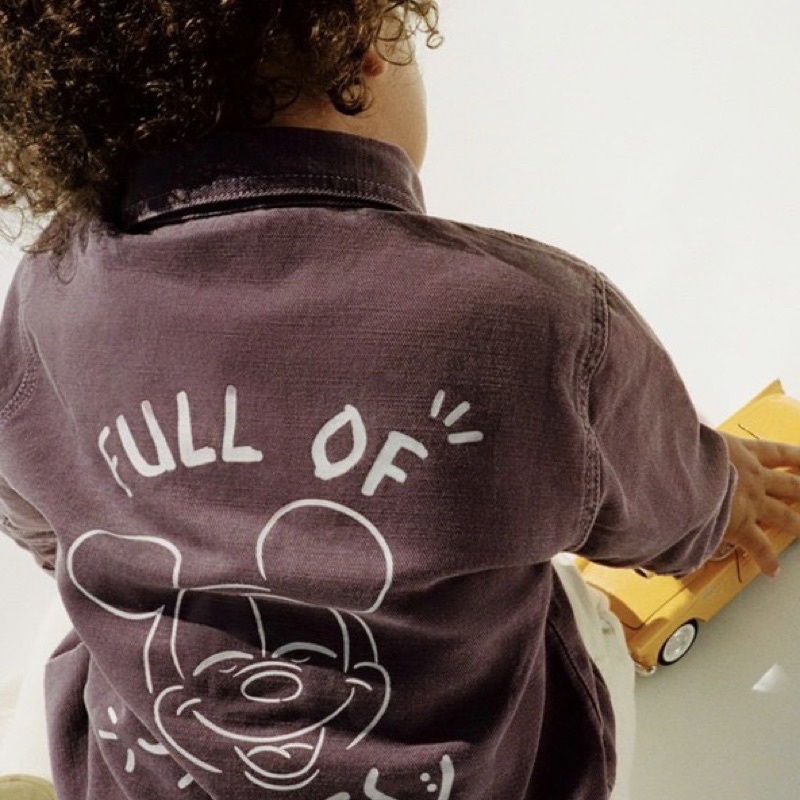 Áo khoác bò Mic.key Za.ra dư xịn cho bé trai size từ 12-22 cân