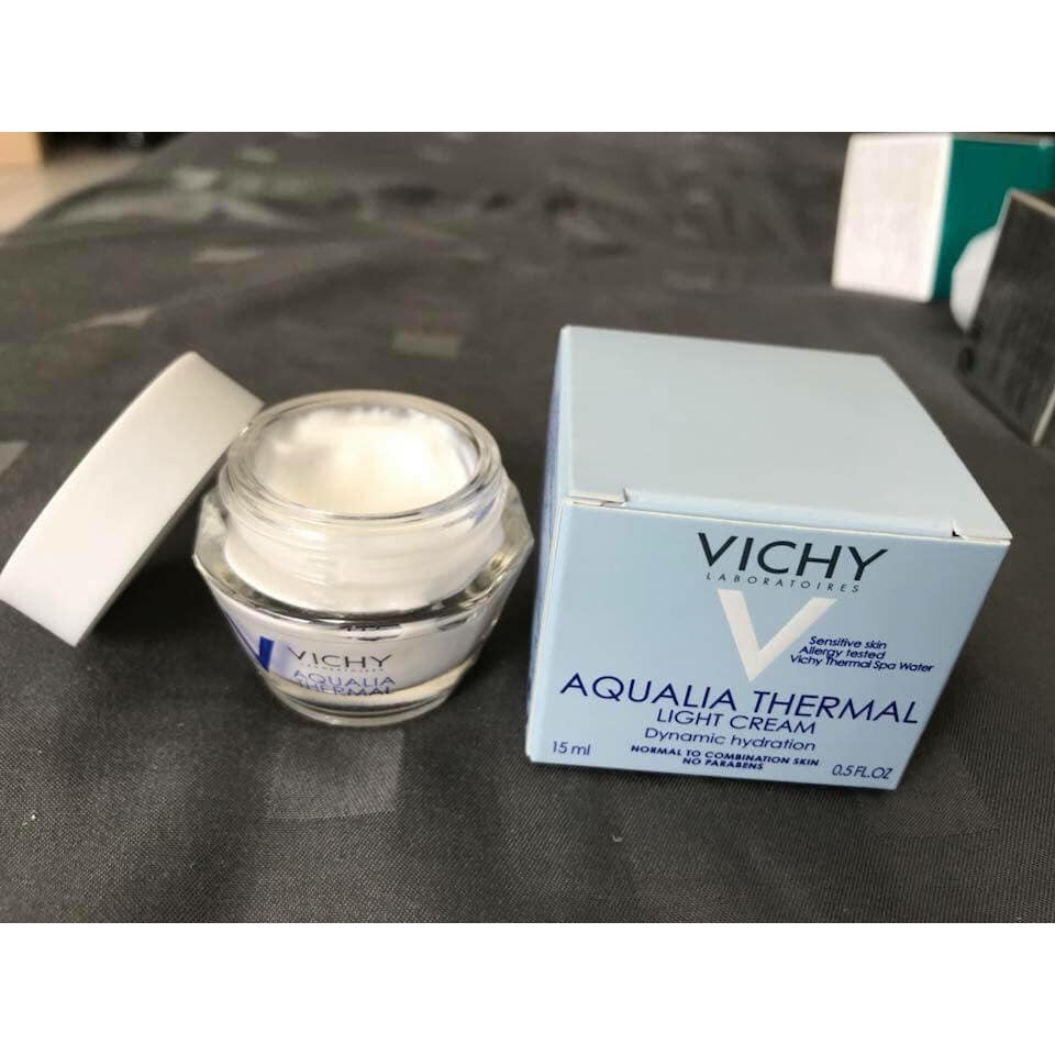 KEM DƯỠNG ẨM VICHY AQUALIA THERMAIL RICHE CHO DA KHÔ, NHẠY CẢM 15ML