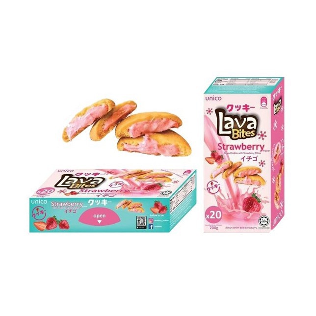 Bánh Quy Lava Bites Nhập Khẩu Malaysia 4 Hương Vị 200g