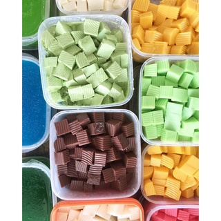Bột bánh plan rau câu pudding dou xian trình huy hàng huy có đủ các mùi gói 1kg