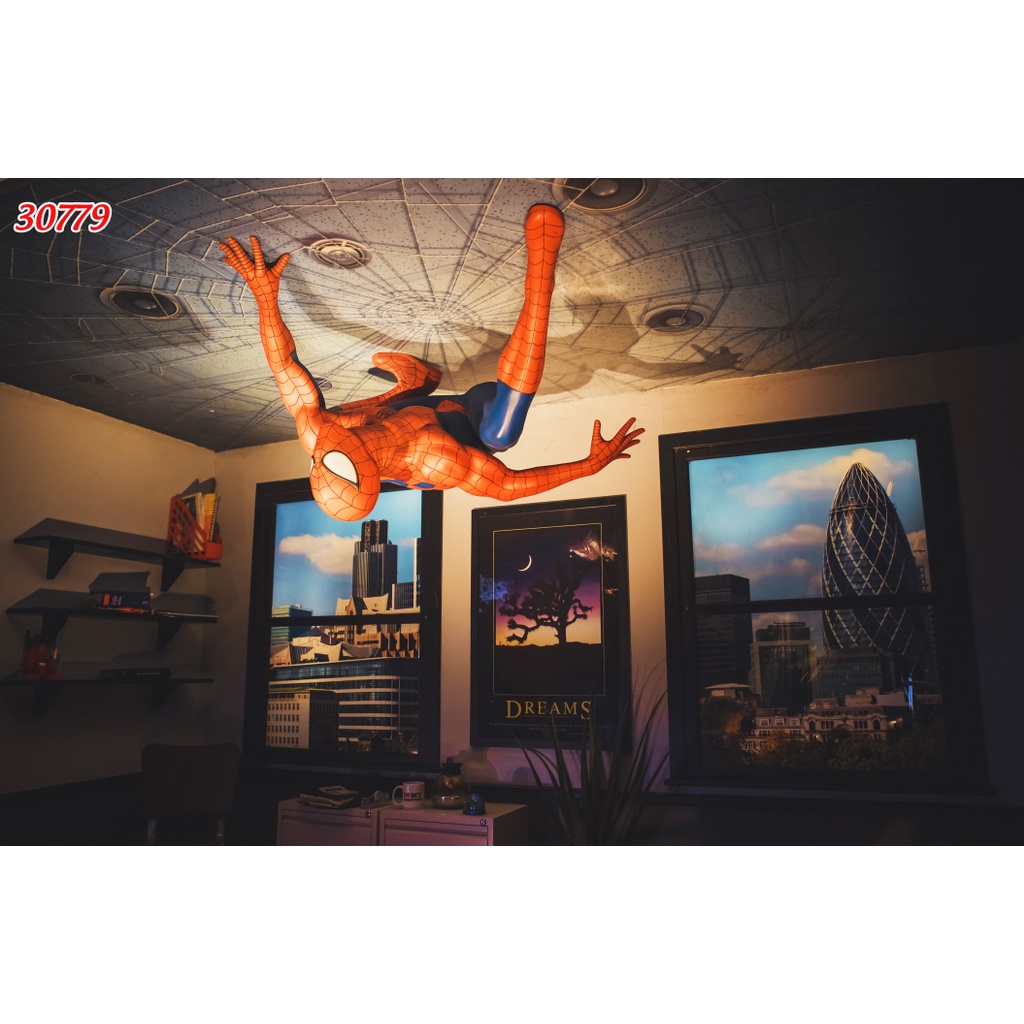 Tranh Dán Tường Phòng Trẻ Em Hình Siêu Nhân, Siêu Anh Hùng NGƯỜI NHỆN