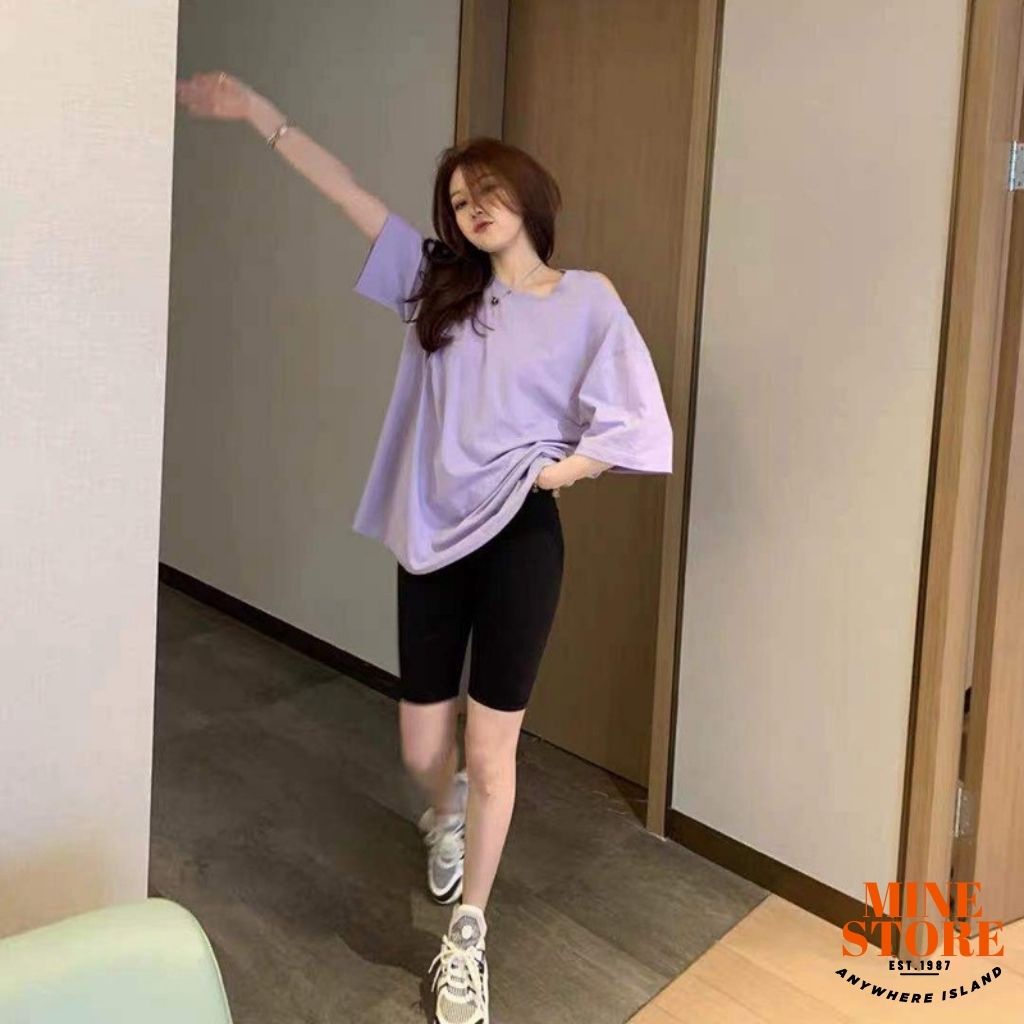 Quần biker Quần legging đùi nữ siêu co giãn chất đẹp Mine_store PM88