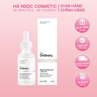 Serum the ordinary niacinamide 10% + zinc 1% ngừa mụn giảm thâm 30ml