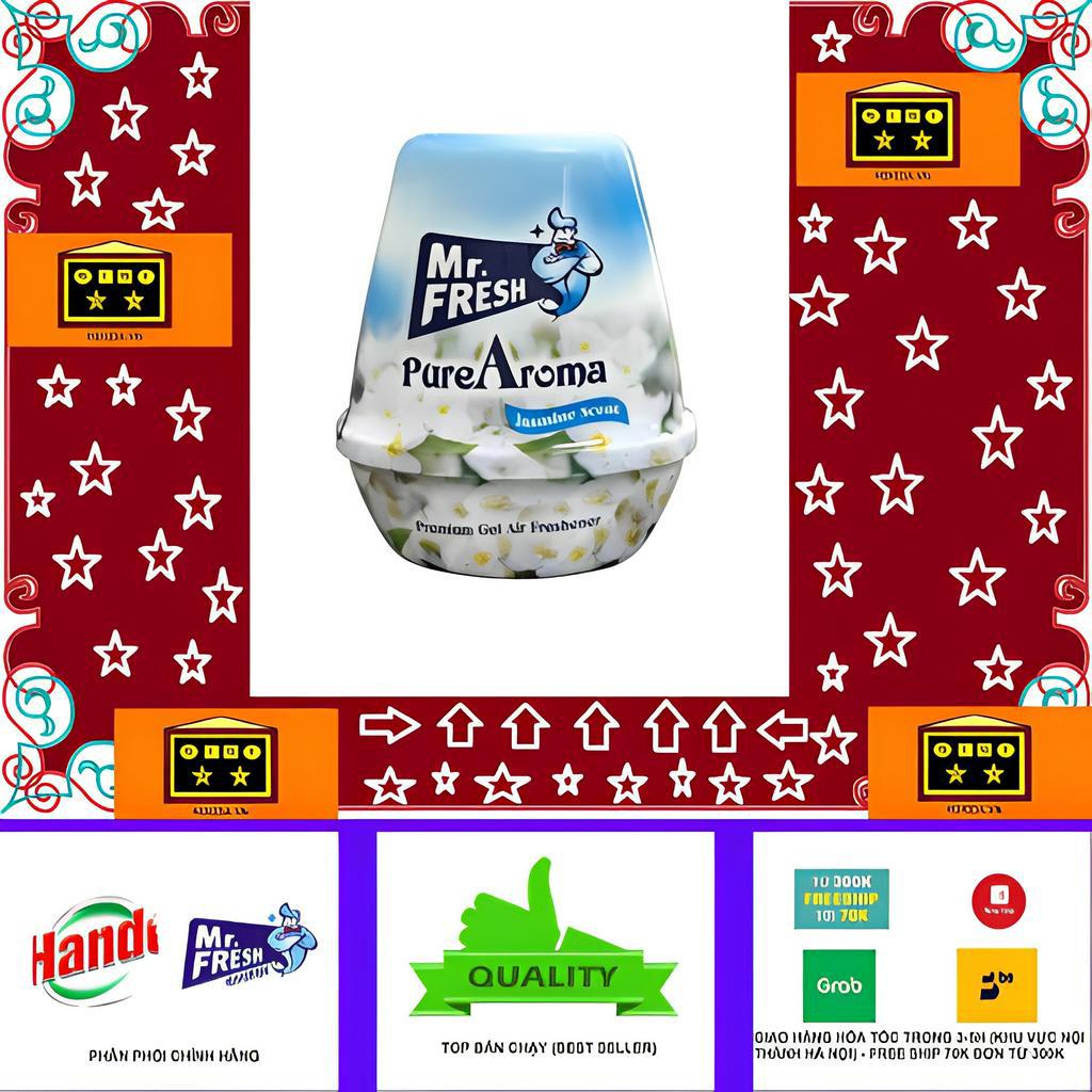 Sáp thơm phòng khử mùi PureAroma Mr. Fresh 180g - 220g (6 Hương thơm mới)