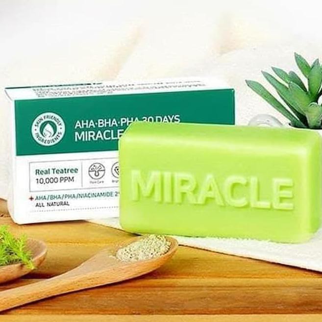 (Hàng Mới Về) Xà Phòng Mini Some By Mi Miracle Soap Bar 30gr