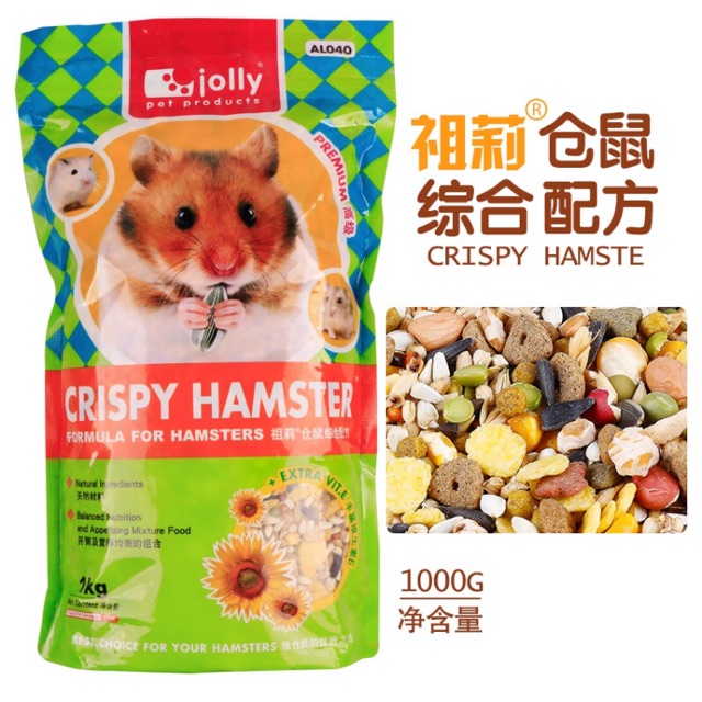 Thức ăn Jolly Crispy Hamster (Hãng) 500GRAM