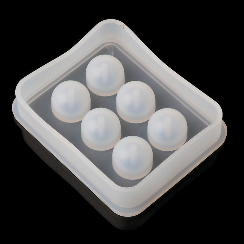 Khuôn silicon hình quả bóng 3D làm trang sức tiện lợi
