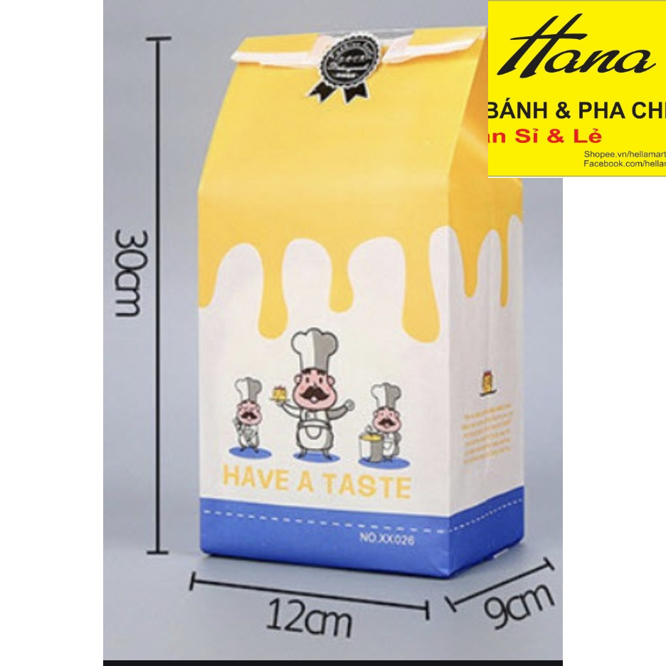 TÚI BÁNH MÌ HOA CÚC HAVE A TASTE LOẠI DỌC