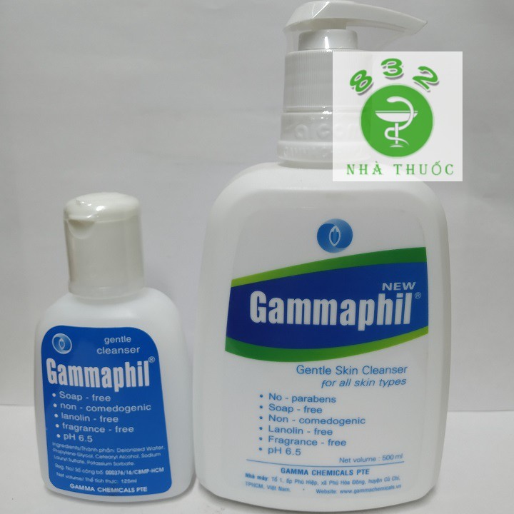 Sữa rửa mặt Gammaphil Gentle Skin Cleanser 500ml