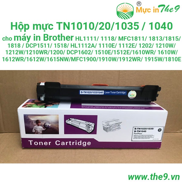 Combo Cụm drum + Hộp mực cho máy Brother MFC1811/ HL-1111, 1201w, HL-1110,...hàng nhập khẩu mới 100% in đẹp