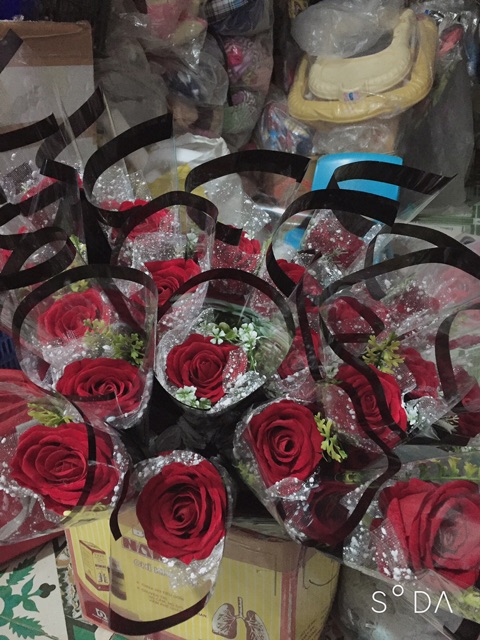 1 bó hoa hồng khổng lồ