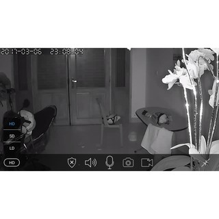 Camera giám sát và báo động PK11 (Trắng)