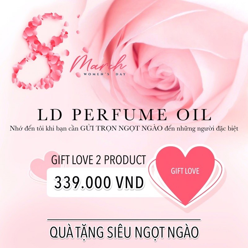 Tinh dầu nước hoa Pháp LD PERFUME OIL 12ml | BigBuy360 - bigbuy360.vn
