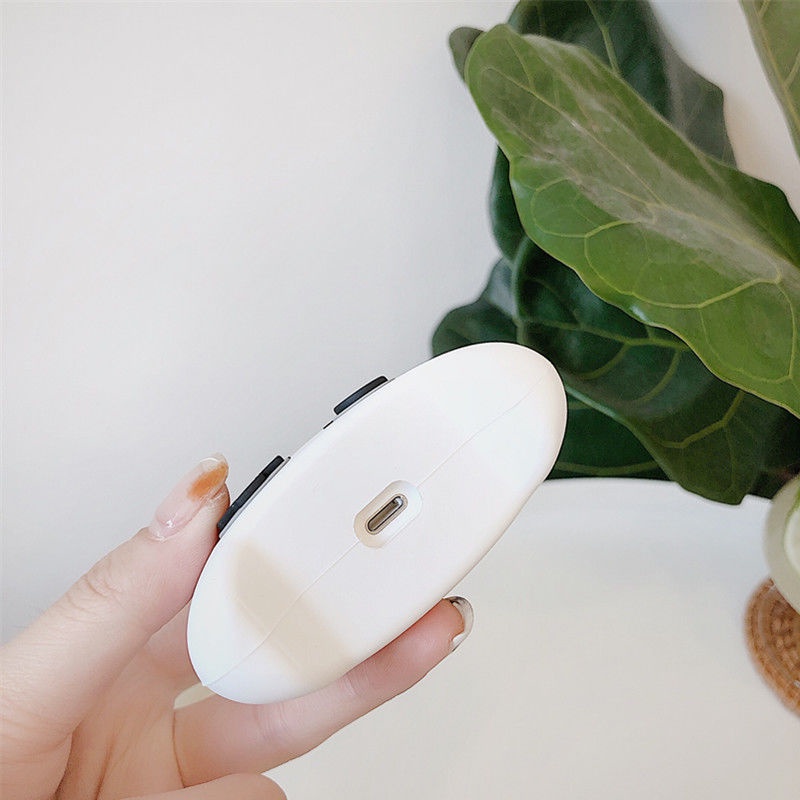 Vỏ Bảo Vệ Hộp Sạc Tai Nghe Airpods 1 / 2 / Pro Bằng Silicon Hình Tay Cầm Chơi Game