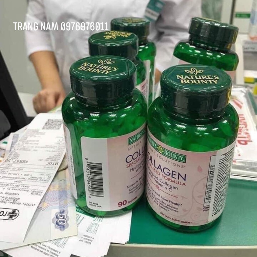 Colagen xanh Nature's Bounty 90 viên (Nga)