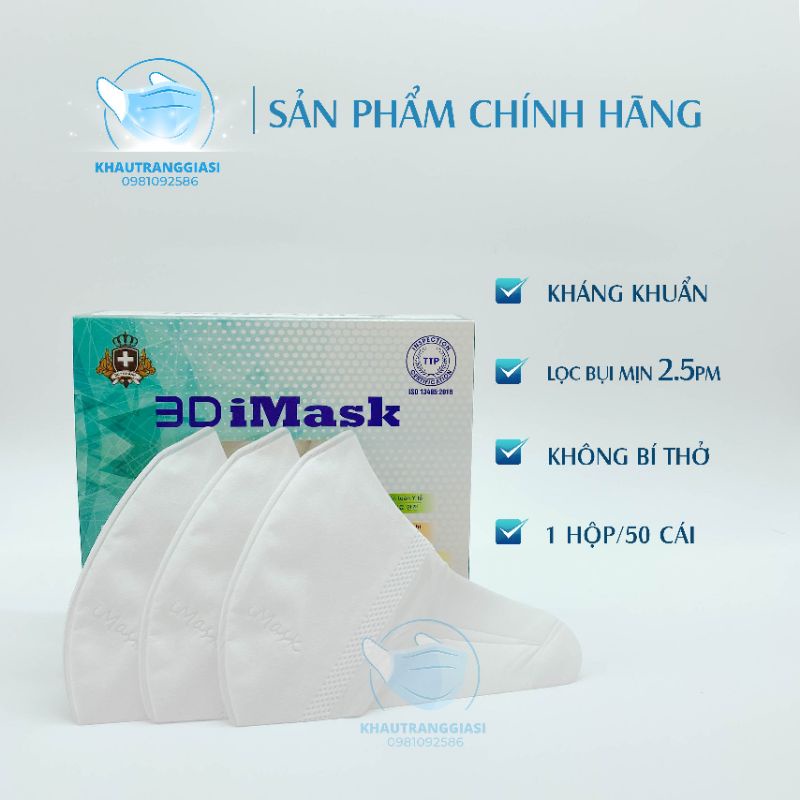 Khẩu trang 3D công nghệ Nhật Bản Duy Khánh